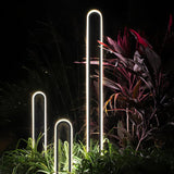 Modern Black Garden Light – Slim Bollard Light for Pathway