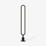 Modern Black Garden Light – Slim Bollard Light for Pathway
