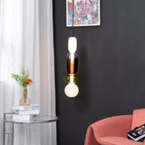 Artisan Tinted Glass Pendant – Hand-Blown Jar LED