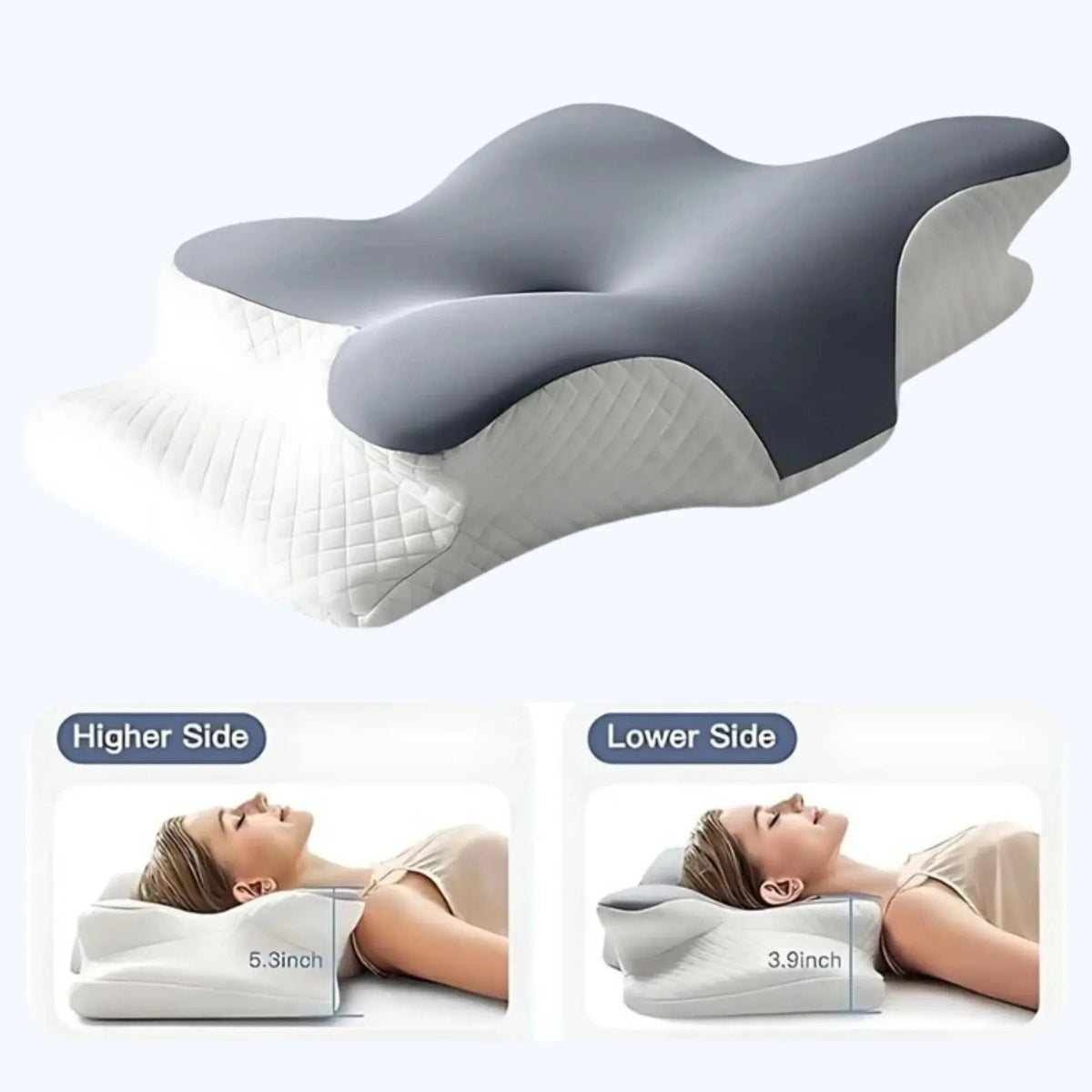 Fenoss® Elevated & Enhanced Thickness Contour Pillow 2.0