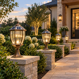 Garnet Classic Bronze Aluminum Outdoor Lantern