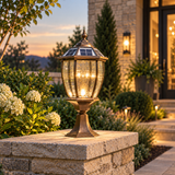 Garnet Classic Bronze Aluminum Outdoor Lantern