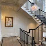 Modern Gold Glass Bubble Chandelier – Sphere Cluster