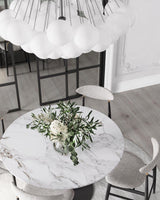 Modern Gold Glass Bubble Chandelier – Sphere Cluster