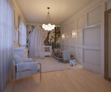 Modern Gold Glass Bubble Chandelier – Sphere Cluster