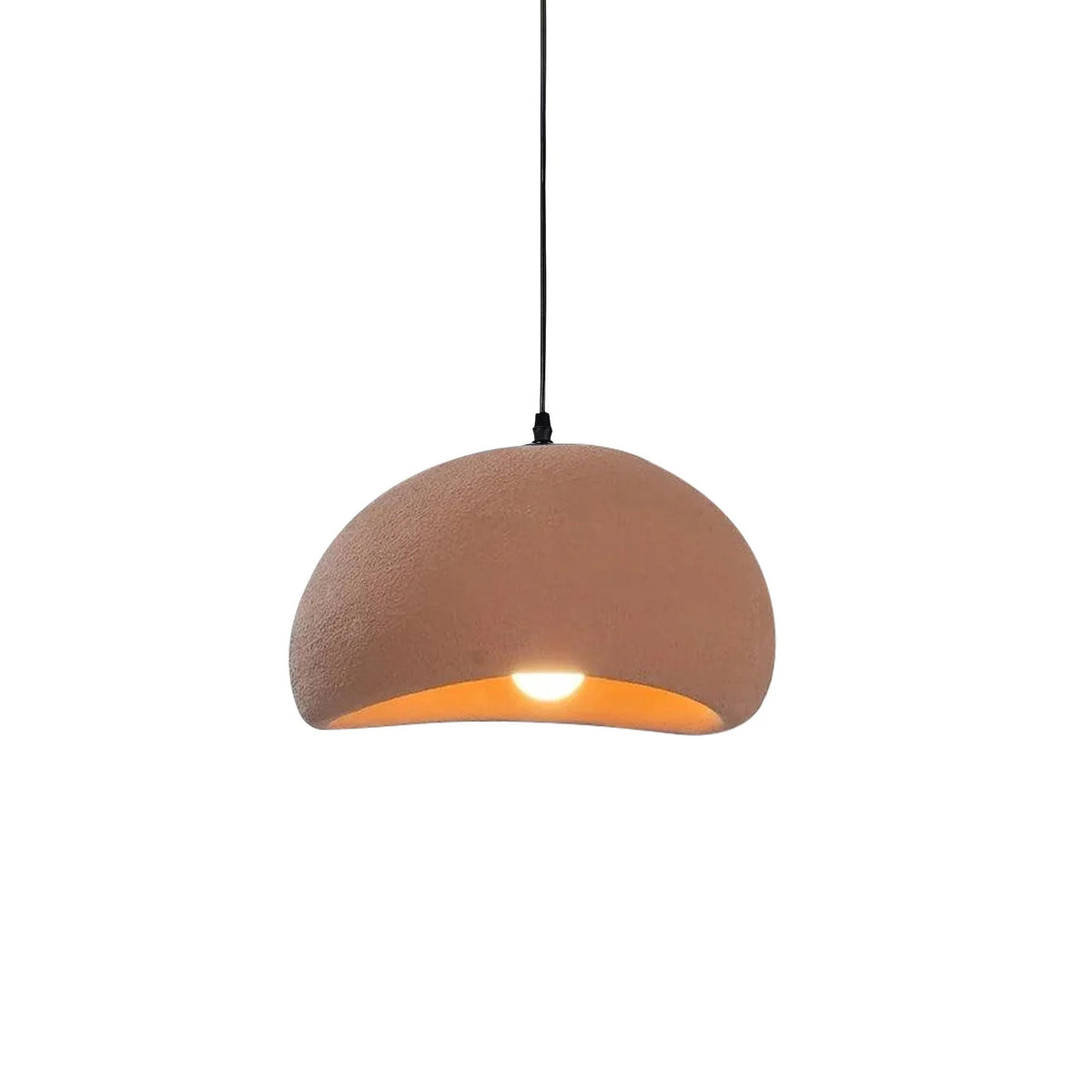 Organic White Cloud Pendant Light – Sphere Shade