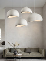 Organic White Cloud Pendant Light – Sphere Shade