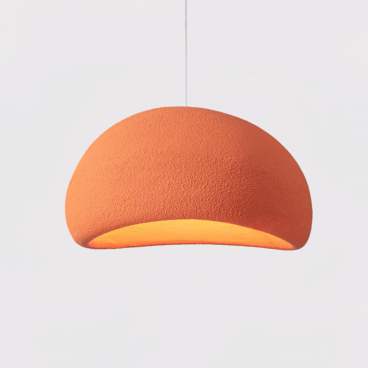 Organic White Cloud Pendant Light – Sphere Shade