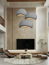 Organic White Cloud Pendant Light – Sphere Shade
