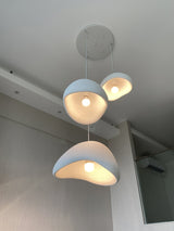 Organic White Cloud Pendant Light – Sphere Shade