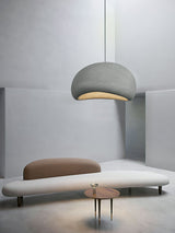Organic White Cloud Pendant Light – Sphere Shade