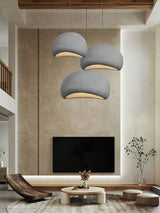 Organic White Cloud Pendant Light – Sphere Shade