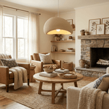 Organic White Cloud Pendant Light – Sphere Shade