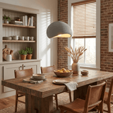 Organic White Cloud Pendant Light – Sphere Shade
