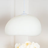 Organic White Cloud Pendant Light – Sphere Shade