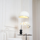 Organic White Cloud Pendant Light – Sphere Shade