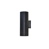 Modern Black Cylinder Wall Light – Outdoor Sconce for Porch