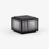 Classic Black Post Light – Solar Deck Light for Yard