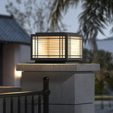 Classic Black Post Light – Solar Deck Light for Yard