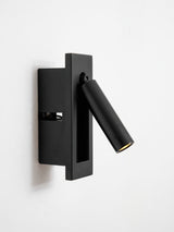 Minimalist Metal Recessed Sconce – Folding Bedside