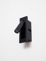 Minimalist Metal Recessed Sconce – Folding Bedside