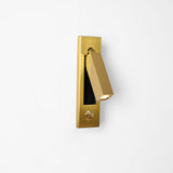Minimalist Metal Recessed Sconce – Folding Bedside