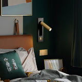 Minimalist Metal Recessed Sconce – Folding Bedside