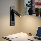 Minimalist Metal Recessed Sconce – Folding Bedside