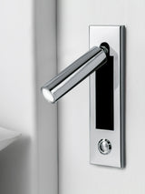 Minimalist Metal Recessed Sconce – Folding Bedside