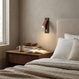 Minimalist Metal Recessed Sconce – Folding Bedside