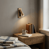Minimalist Metal Recessed Sconce – Folding Bedside