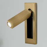Minimalist Metal Recessed Sconce – Folding Bedside
