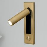 Minimalist Metal Recessed Sconce – Folding Bedside