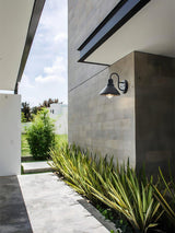 Farmhouse Black Cage Wall Light – Outdoor Sconce for Porch