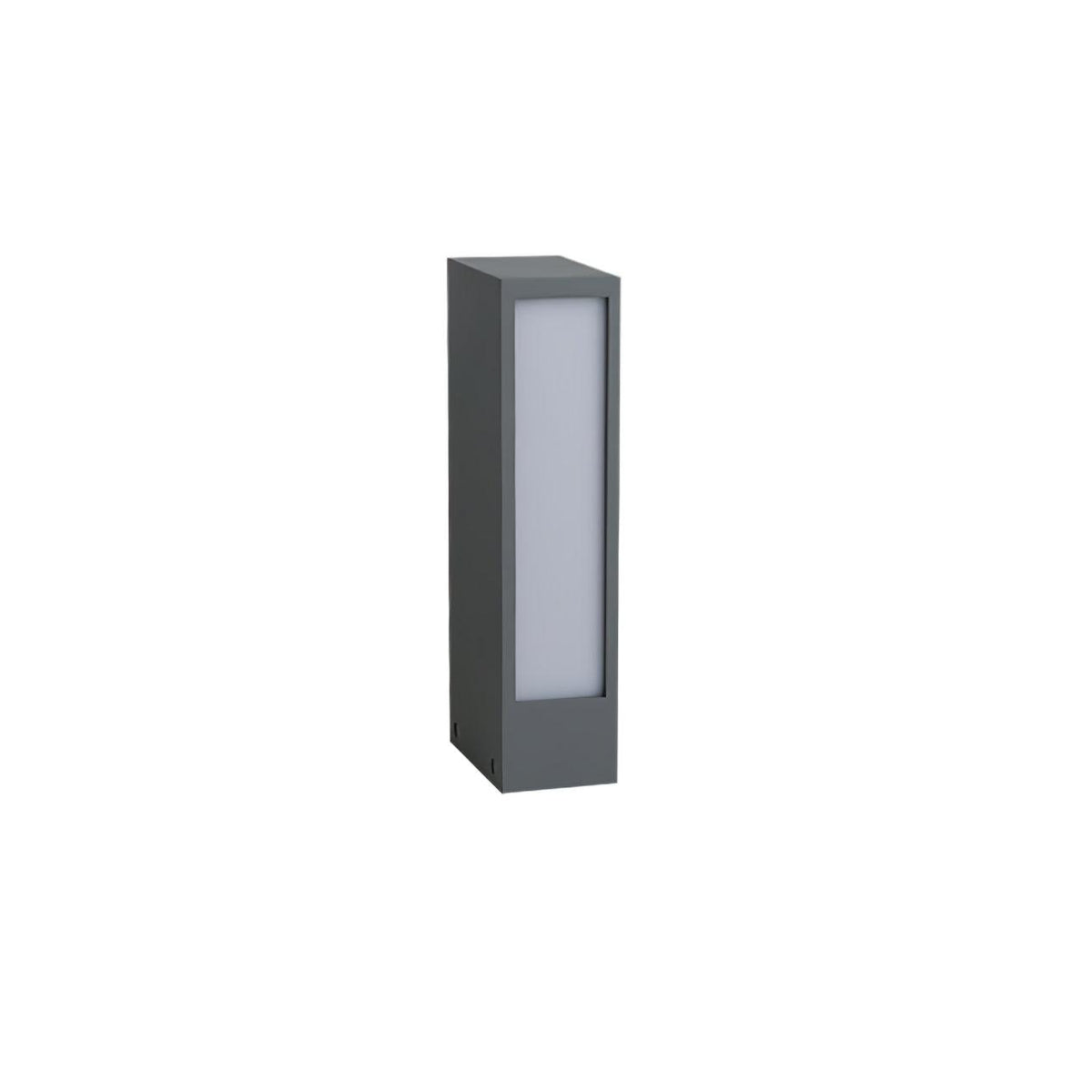 Modern Black Path Light – Slim Bollard Light for Walkway