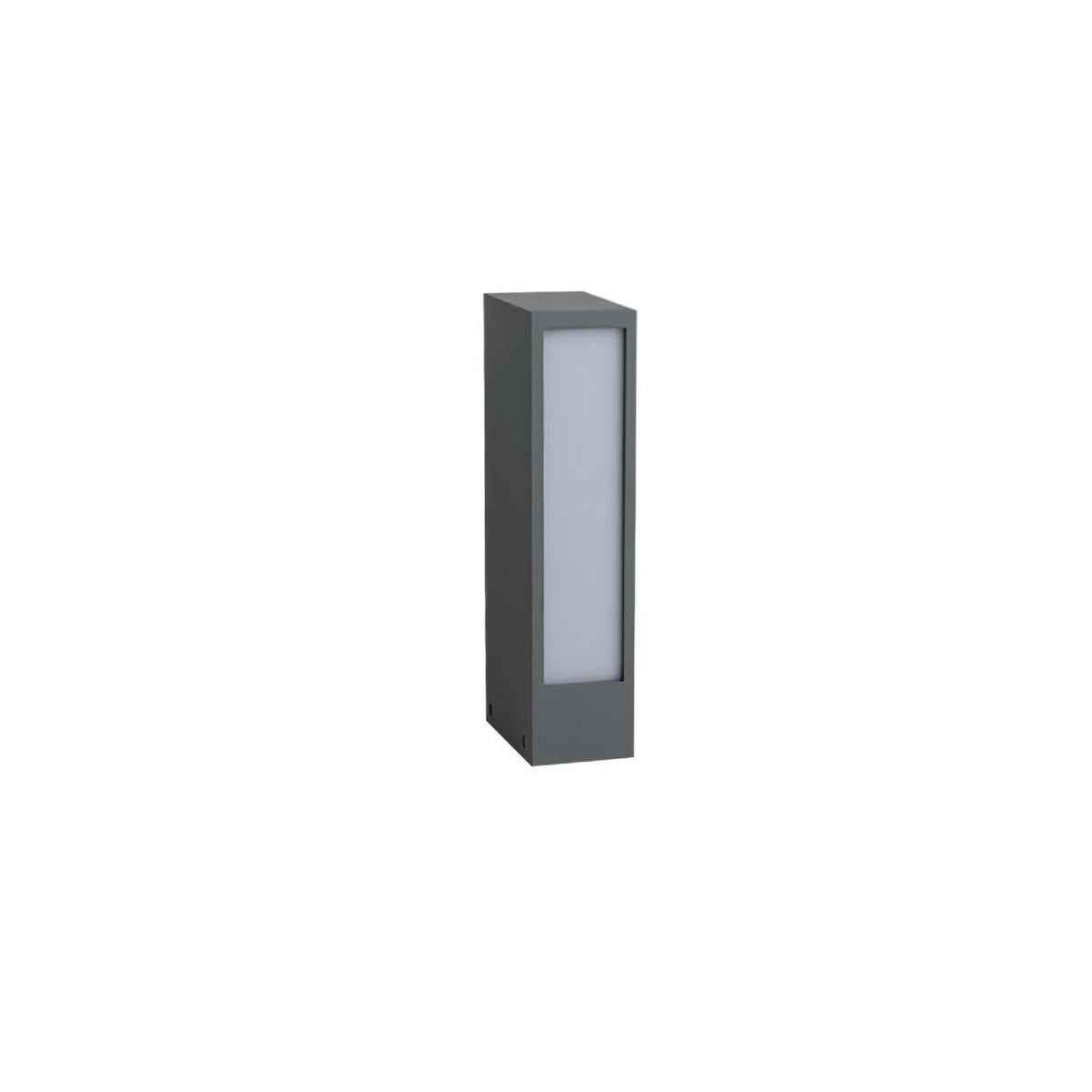 Modern Black Path Light – Slim Bollard Light for Walkway