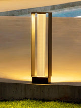 Modern Black Frame Path Light – Post Light for Walkway
