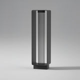 Modern Black Frame Path Light – Post Light for Walkway