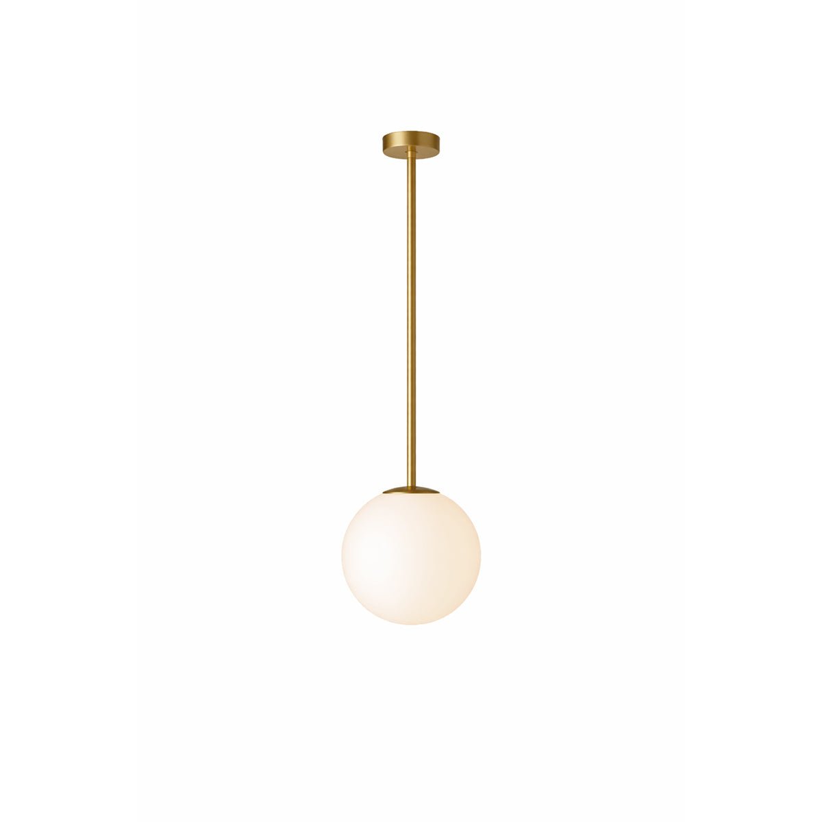 Modern Glass Chandelier – Six-Head Curved Arm