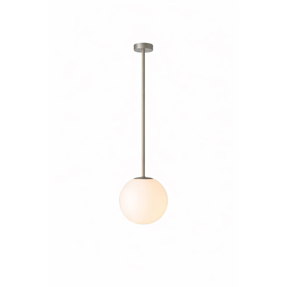 Modern Glass Chandelier – Six-Head Curved Arm