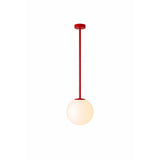 Modern Glass Chandelier – Six-Head Curved Arm