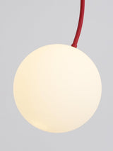 Modern Glass Chandelier – Six-Head Curved Arm