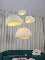 Organic White Cloud Pendant Light – Sphere Shade