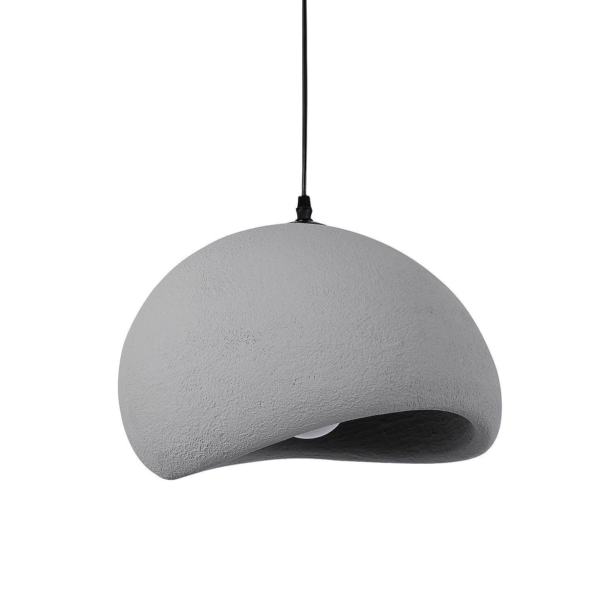 Organic White Cloud Pendant Light – Sphere Shade