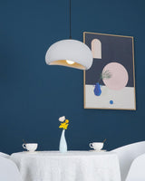 Organic White Cloud Pendant Light – Sphere Shade