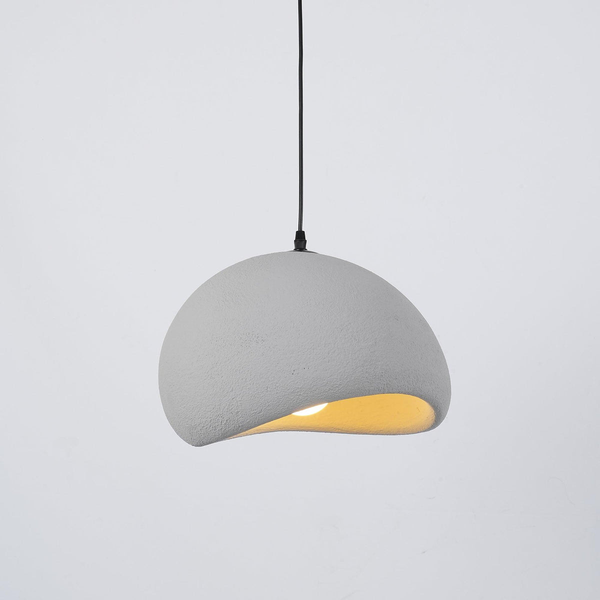 Organic White Cloud Pendant Light – Sphere Shade