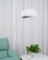 Organic White Cloud Pendant Light – Sphere Shade