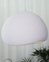 Organic White Cloud Pendant Light – Sphere Shade