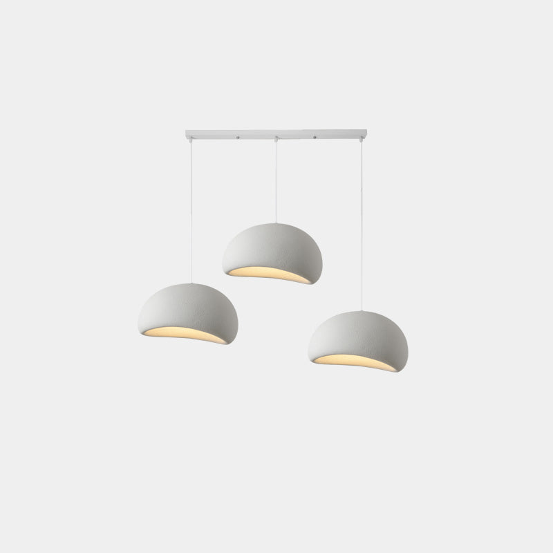 Organic White Cloud Pendant Light – Sphere Shade