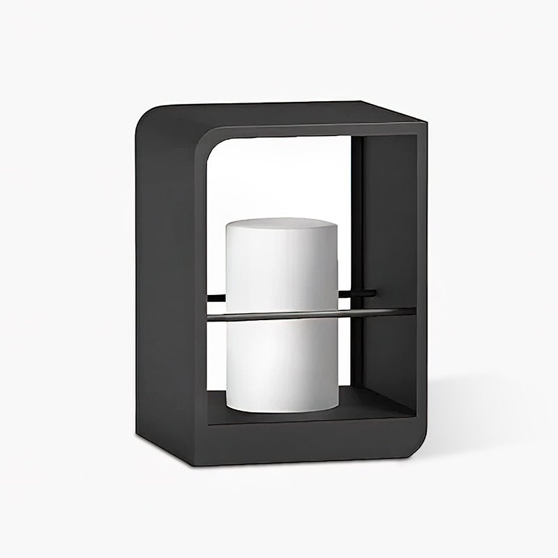 Modern Black Lantern Garden Light – Path Light for Yard